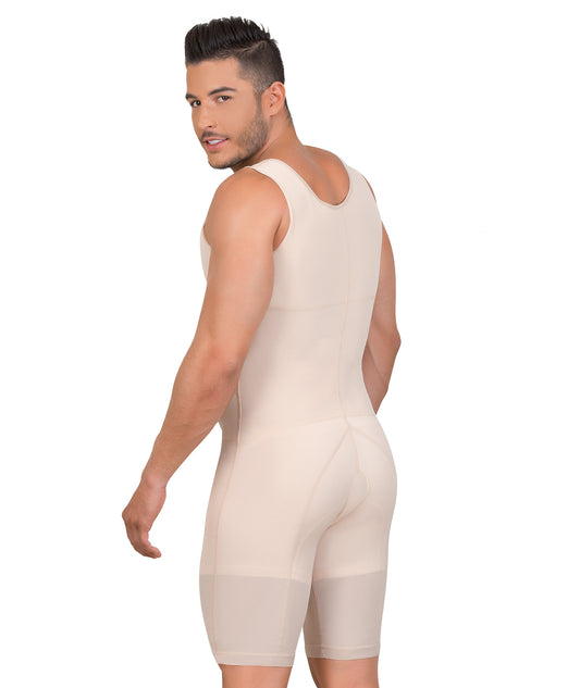 MariaE ME-08108 Long Bodysuit with Zipper For Men